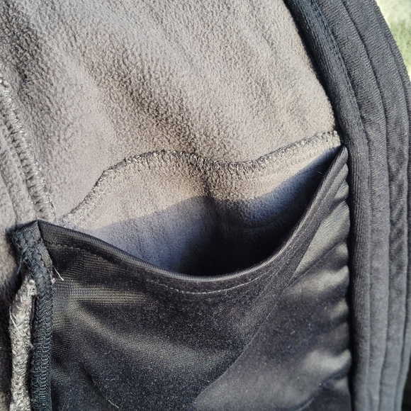 Spyder Major Cable Gray Fleece Lined Full Zip Stryke Sweater Jacket Size XL - Picture 7 of 16